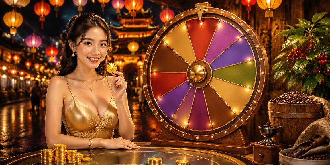 Khung cảnh sự kiện chơi và thưởng tại Huế cùng cà phê